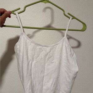 White Spaghetti Strap Top